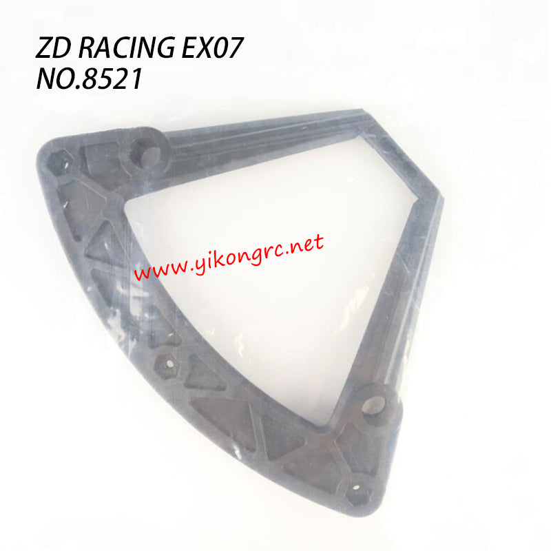 ZD Racing EX07 RC Truck Parts Front Bumper Bracket 8521 back