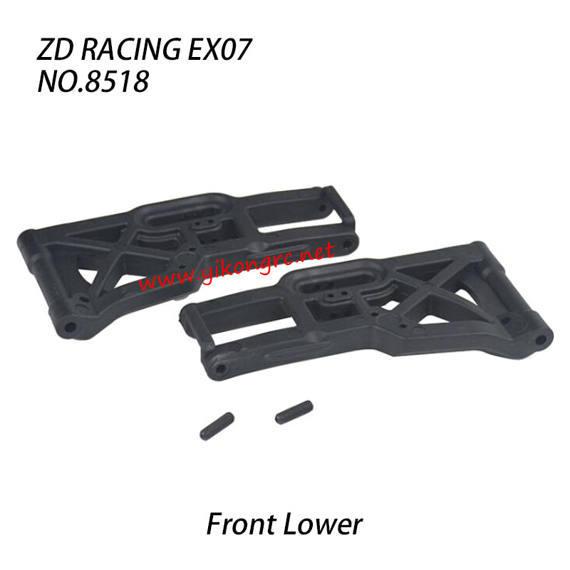 ZD Racing EX07 RC Truck Parts Front Lower Suspension Arm 8518