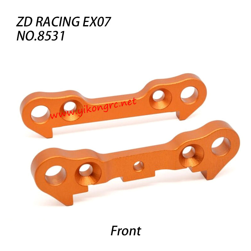 ZD Racing EX07 RC Truck Parts Front Suspension Hinge Pin Holder 8531 metal
