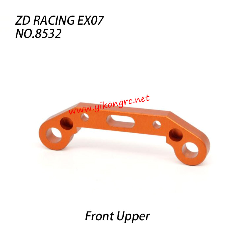 ZD Racing EX07 RC Truck Parts Front Upper Suspension Hinge Pin Holder 8532 rear