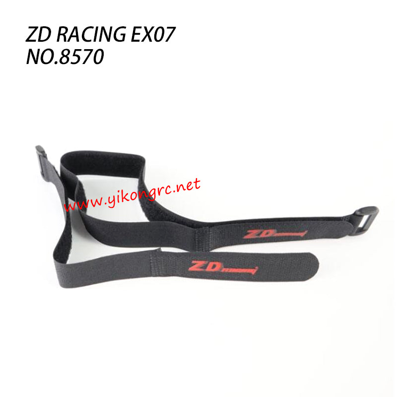 ZD Racing EX07 RC Truck Parts Magic Tape 8570 black