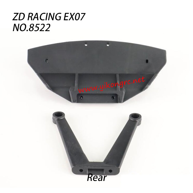 ZD Racing EX07 RC Truck Parts Rear Bumper pa