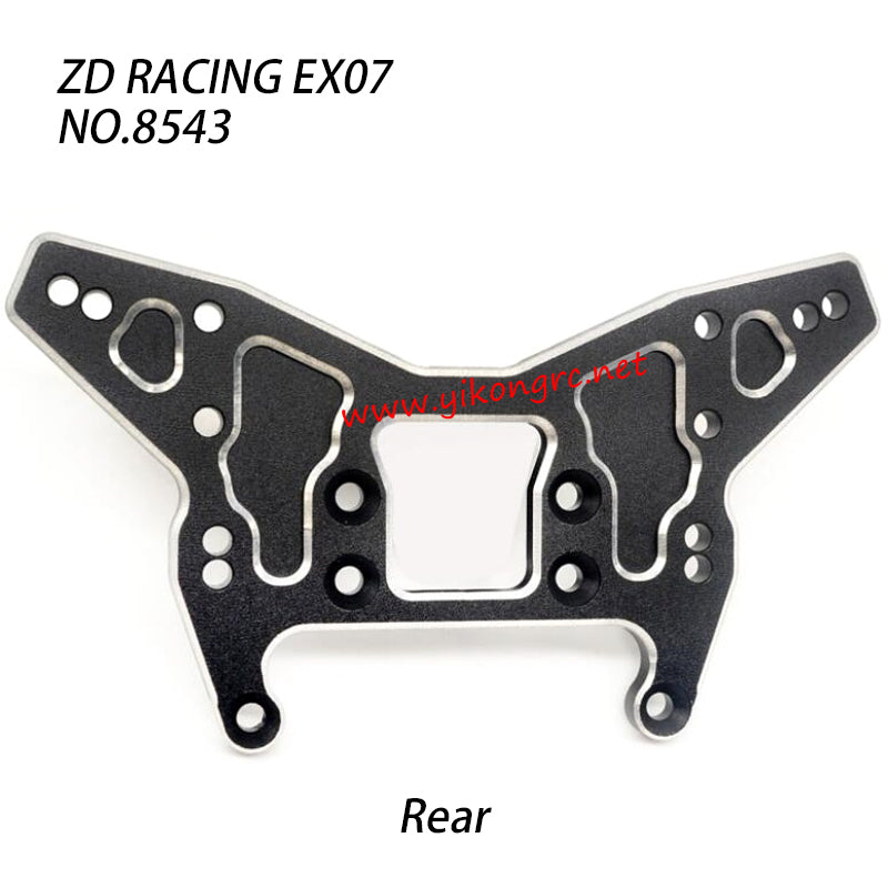 ZD Racing EX07 RC Truck Parts Rear Shock Tower CNC 8543 bottom