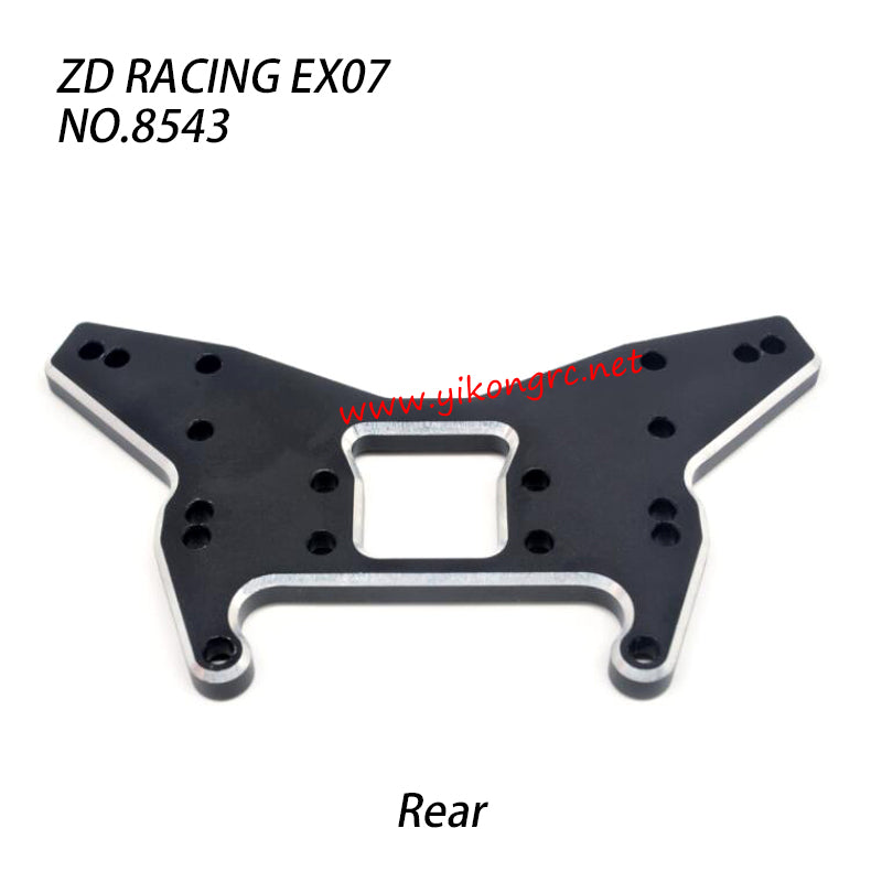 ZD Racing EX07 RC Truck Parts Rear Shock Tower CNC 8543 top