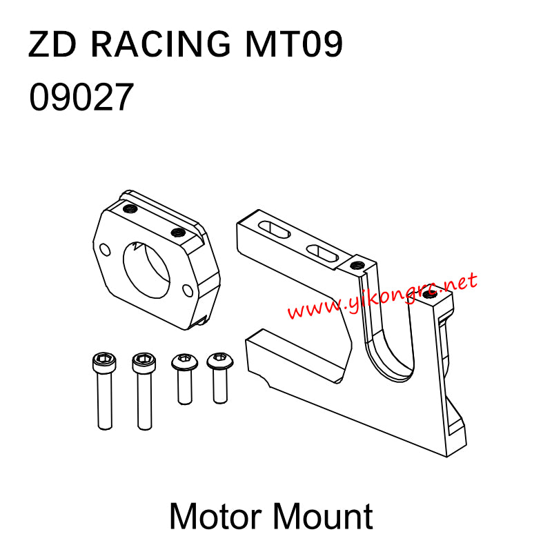 ZD Racing MT09 RC Car Parts 09027 Motor Mount