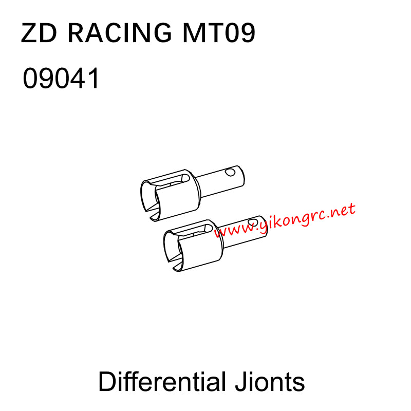 ZD Racing MT09 RC Car Parts 09041 Differential Jionts