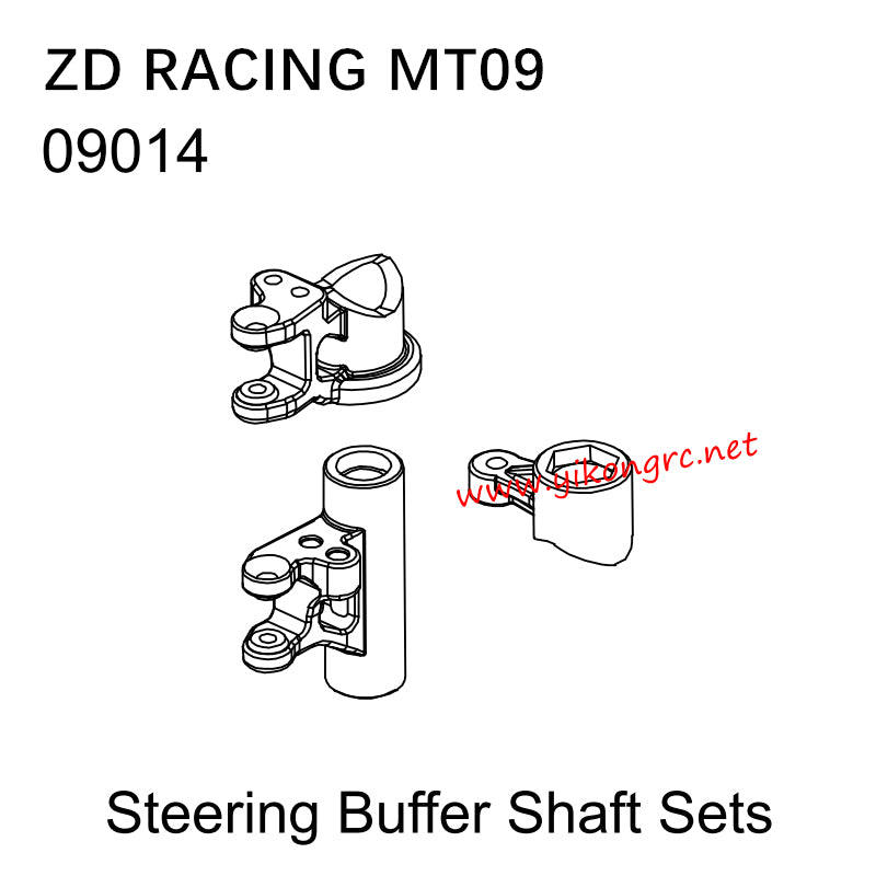 ZD Racing MT09 RC Truck Parts 09014 Steering Buffer Shaft Sets