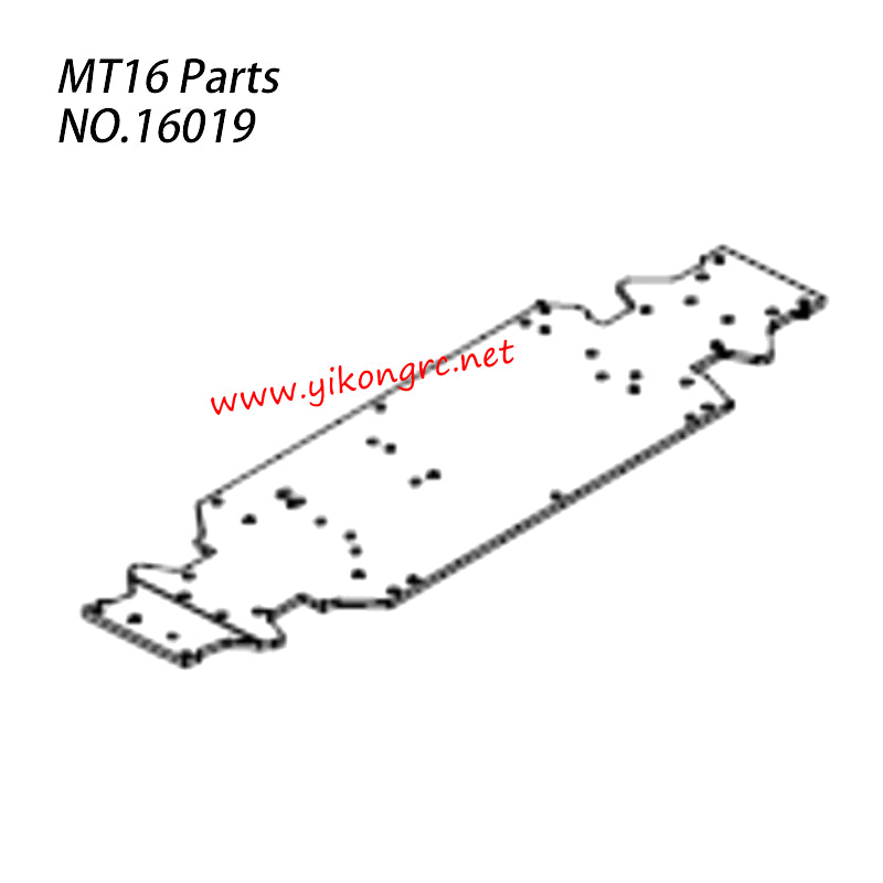 ZD Racing MT16 Parts Bottom Plate 16019