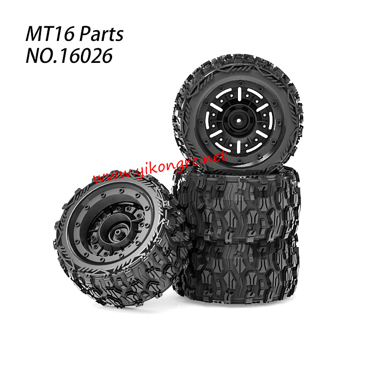 ZD Racing MT16 Parts Wheel Assembly 16026 4pcs
