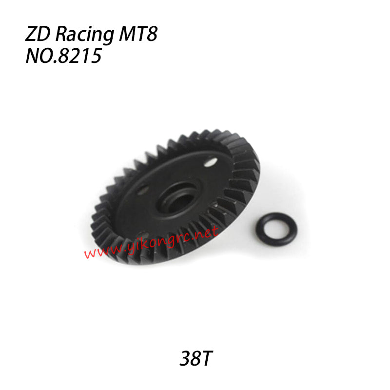 ZD Racing MT8 Pirates3 1/8 RC Car Parts 38T Crown Gear F/R 8215