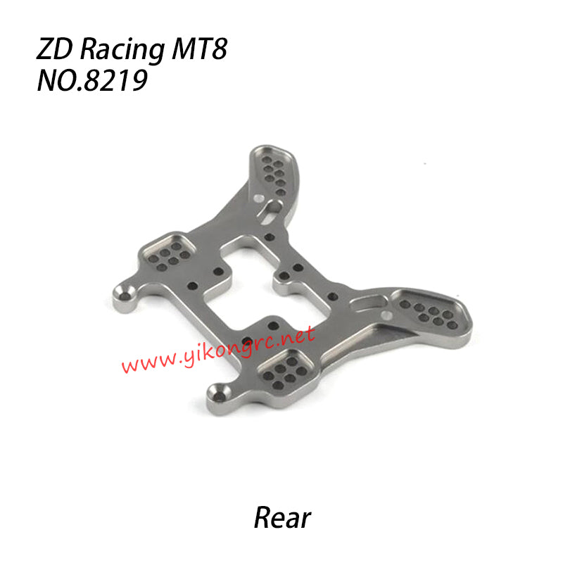 ZD Racing MT8 Pirates3 1/8 RC Car Parts Rear Shock Tower Plate CNC 8219