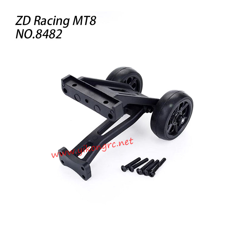 ZD Racing MT8 Pirates3 Monster Truck Parts Head Wheel Assembbly 8482