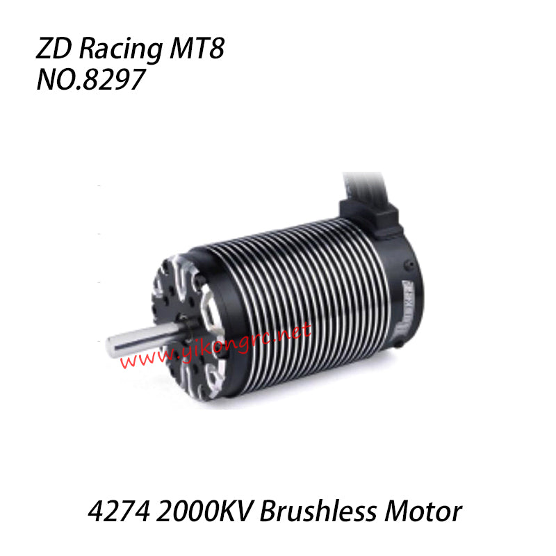ZD Racing MT8 Pirates3 Parts 4274 2000KV Brushless Motor 8297
