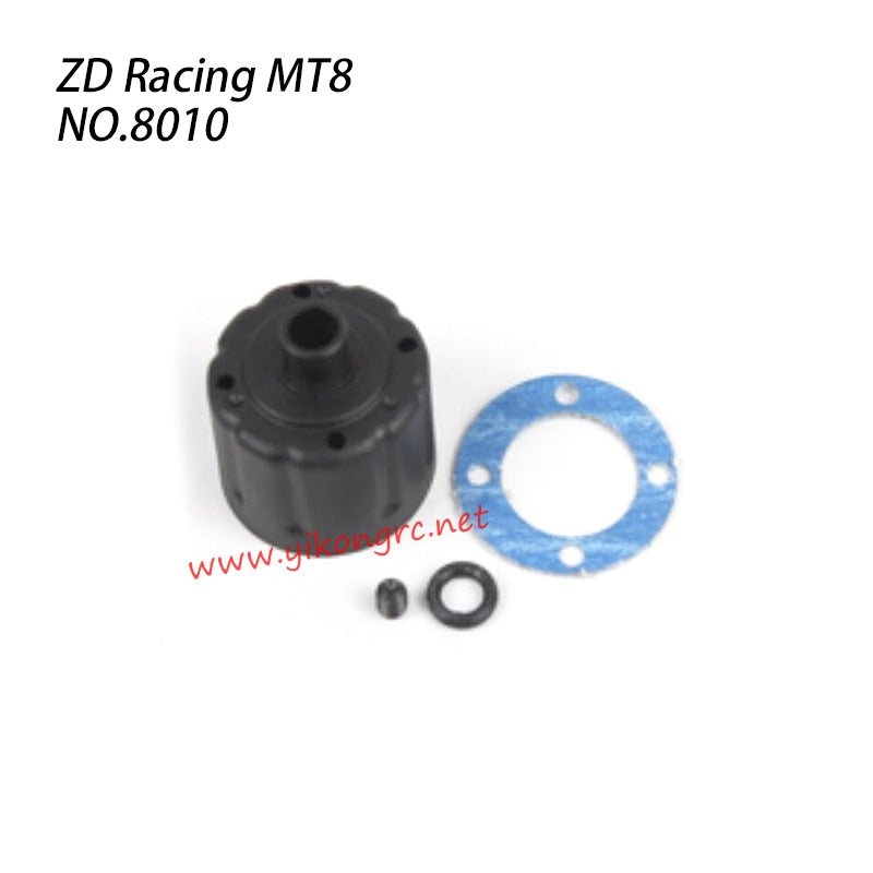 ZD Racing MT8 Pirates3 Parts Differential Case 8010