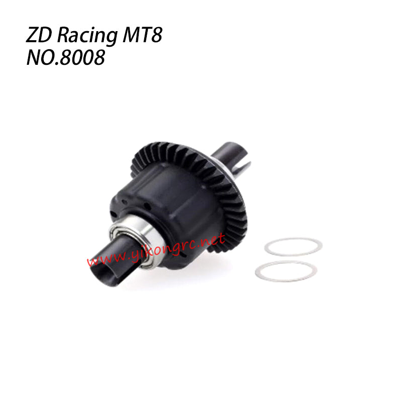 ZD Racing MT8 Pirates3 Parts Differential Gear CNC 8008