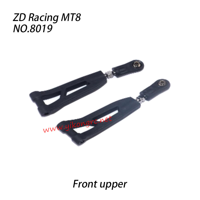 ZD Racing MT8 Pirates3 Parts Front upper suspension Arms 8019