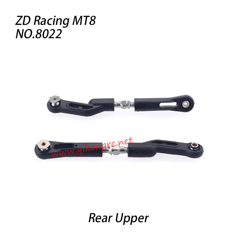 ZD Racing MT8 Pirates3 Parts Rear Upper Tie Rods 8022