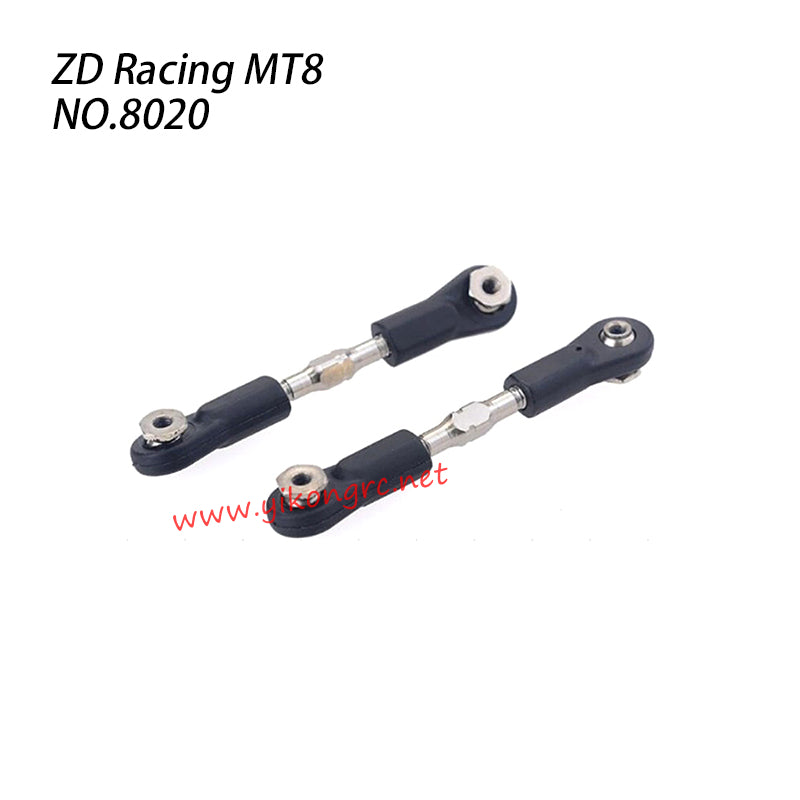 ZD Racing MT8 Pirates3 Parts Steering Rods I 72mm 8020