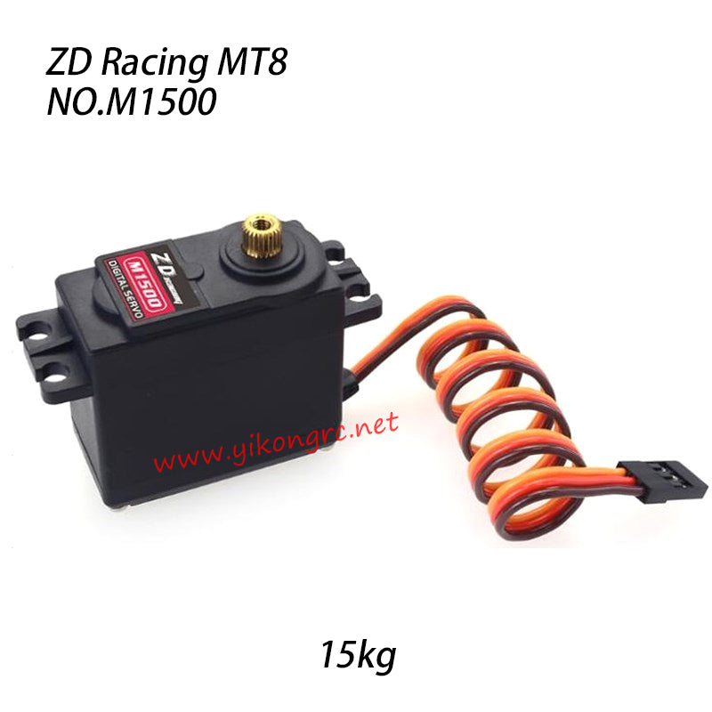 ZD Racing MT8 Pirates3 RC Truck Parts 15KG Servo with Metal Gears M1500