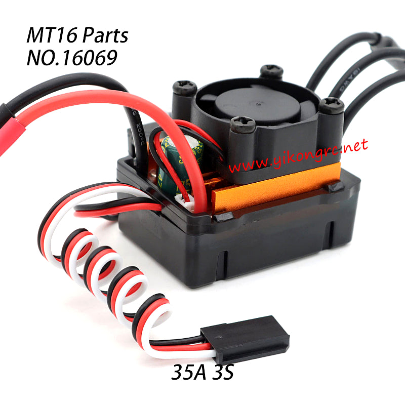 ZD Racing MT 16 RC Car Parts 35A 3S ESC Assembly 16069 zoom out