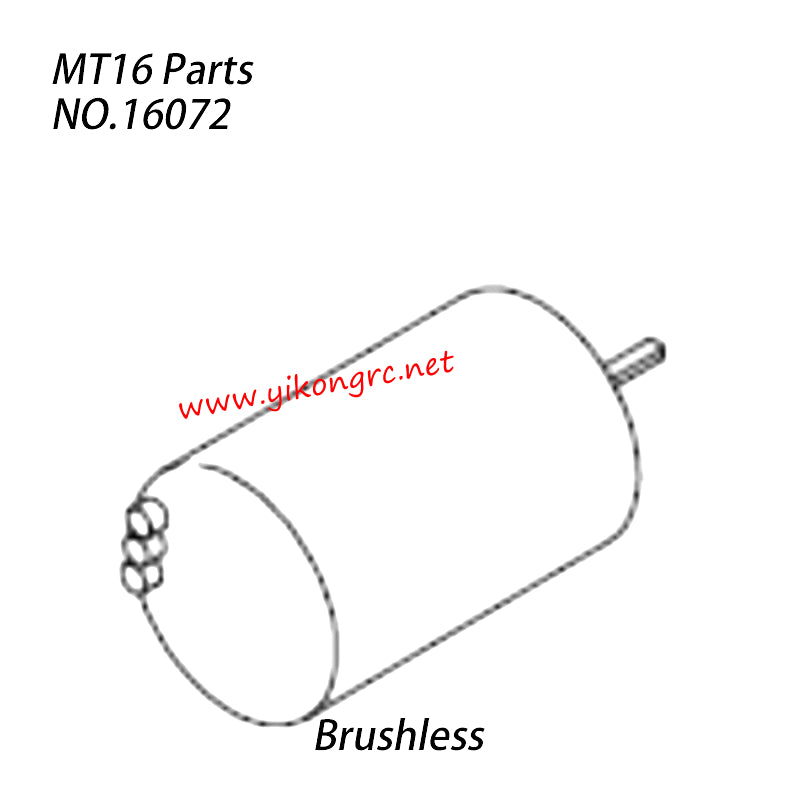 ZD Racing MT 16 RC Car Parts Brushless Motor 2845 3600kv 16072