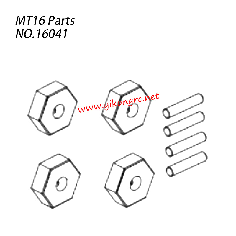 ZD Racing MT 16 RC Car Parts Hexagonal Adapter 16041