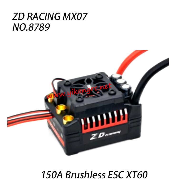 ZD Racing MX-07 Parts 150A Brushless ESC XT60