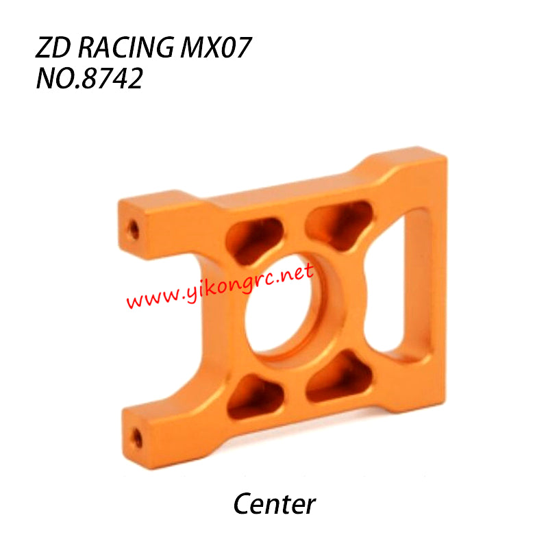 ZD Racing MX07 RC Truck Parts Center Differential Mount CNC 8742
