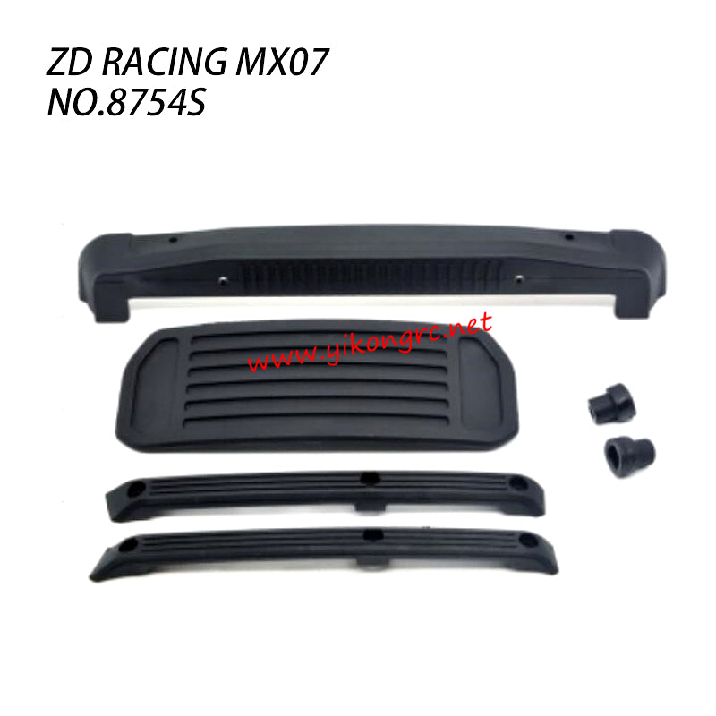 ZD Racing MX07 RC Truck Parts Protect The Rack Parts Black 8754S