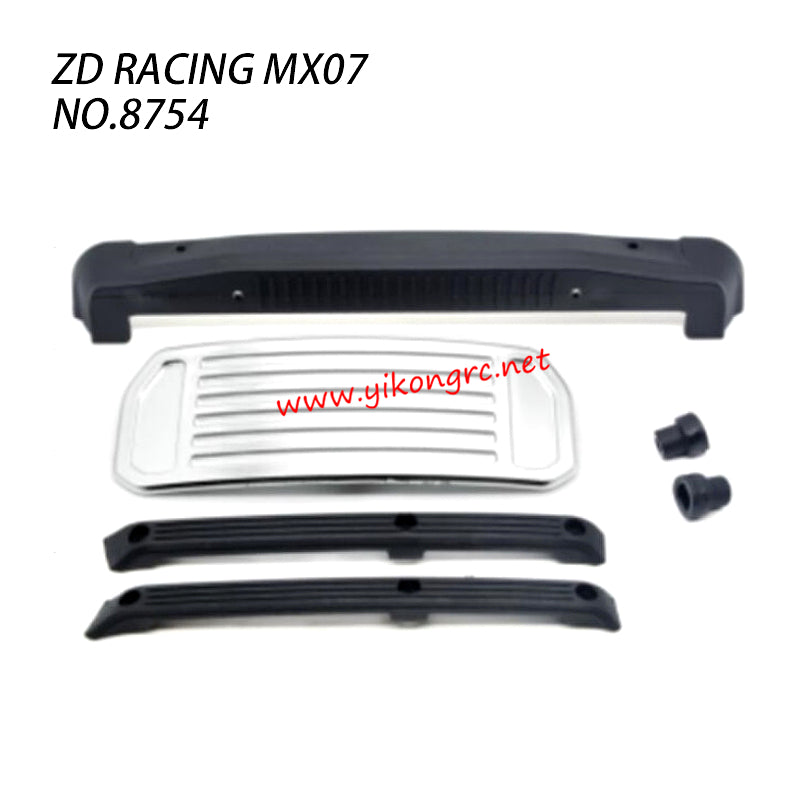 ZD Racing MX07 RC Truck Parts Protect The Rack Parts Silver 8754