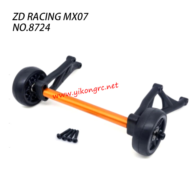 ZD Racing MX07 RC Truck Parts Wheelie Bar 8724