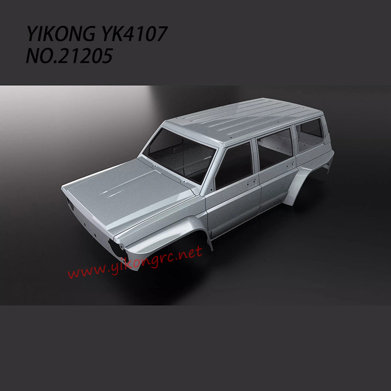 yikong yk4107 rc crawler body shell 21205 Slate Gray